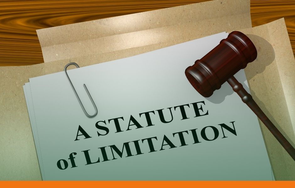 Papers regarding statute of limitation